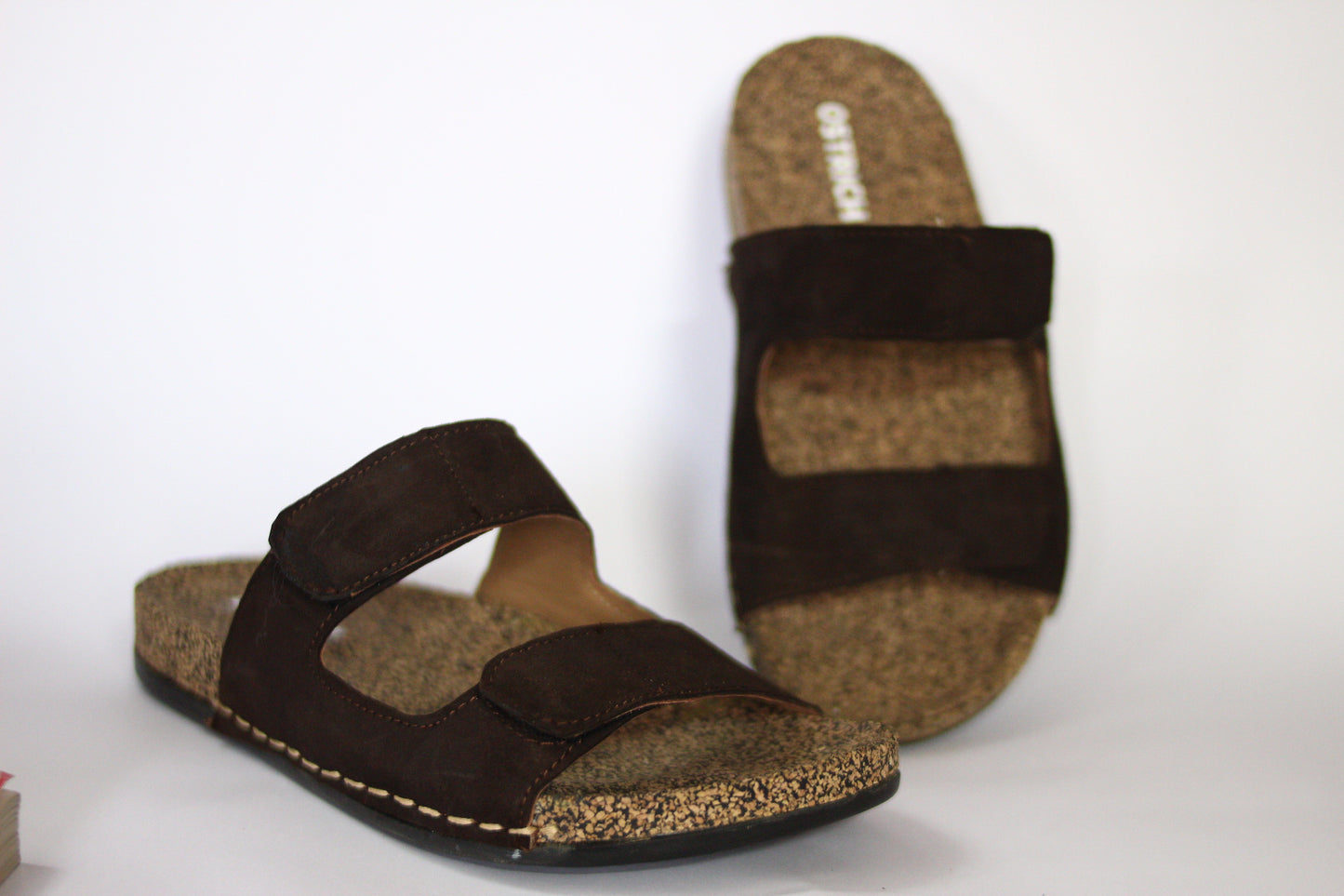 Cork slide Dark Brown